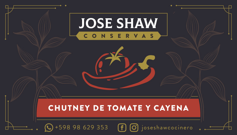 Product label: José Shaw Conservas